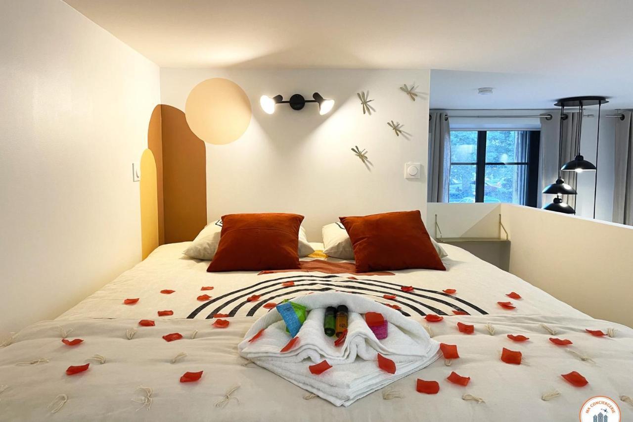 L'Orient-Express - Jacuzzi Spa - Parking - Loft Хавър Екстериор снимка